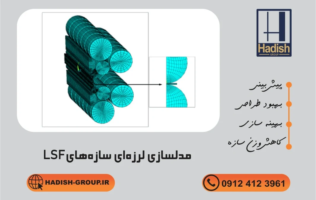 مدلسازی لرزهای سازههای LSF