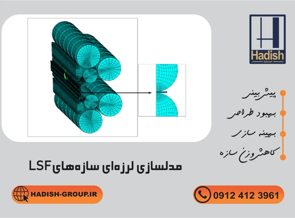مدلسازی لرزهای سازههای LSF